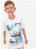 Basketball Graphic Printed T-Shirt 6 years