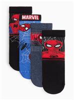 Disney Marvel Spider-Man Ankle Socks 5 Pack 6-8.5