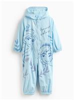 Disney Princess Frozen Blue Puddlesuit 4-5 years