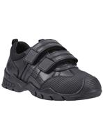 HUSH PUPPIES Tristen Touch Fastening Junior School Shoes 2