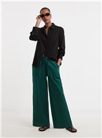 JD WILLIAMS Cheesecloth Cropped Wide Leg Culottes 16