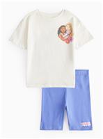 Disney Princesses Graphic T-Shirt & Shorts 5-6 years