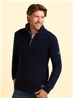 BRAKEBURN Ainsworth Knit 1/4 Zip XL