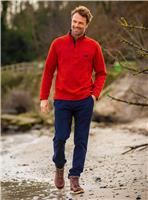 BRAKEBURN Worbarrow Quarter Zip Sweatshirt XL