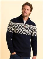 BRAKEBURN Abberton Knit 1/4 Zip L
