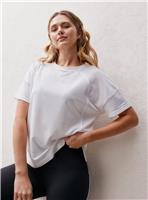 REAKTIV White Mesh Short Sleeve Performance Tee XS