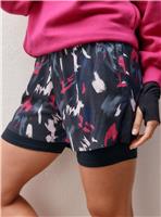 REAKTIV Brushstroke Print Training 2-In-1 Short XL