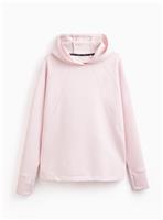 REAKTIV Pale Pink Scuba Seam Detail Hoodie XL