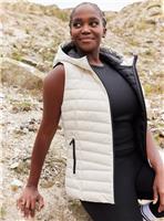 REAKTIV Cream Hooded Gilet XXL