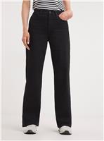 JD WILLIAMS 24/7 Wide Leg Jean Washed Black 20S
