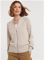 JD WILLIAMS Lightweight Knitted Bomber 24-26