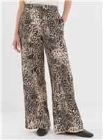 JD WILLIAMS Animal Print Wide Leg Trouser 12