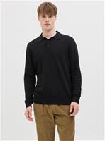 JJ REBEL Callum Knit Polo Neck Long Sleeved M