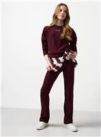 ELLE Burgundy Ribbed Active Set 9 years