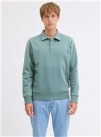 JJ REBEL Tier Sweat Long Sleeved Polo Shirt L