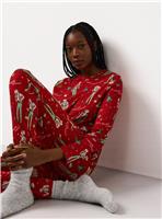 The BFG Matching Family Character Print Jersey Pyjamas S