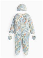 Tu x Morris & Co. Floral Print Starter Set with Gift Bag Tiny Baby