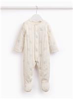 Dumbo Print Quilted 2.5 Tog Sleepsuit Newborn