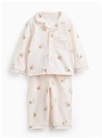 Pink Striped Lady & The Tramp Traditional Pyjamas 9-12 months