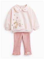 Pink Guess How Much I Love You Sweat & Leggings Set 9-12 months