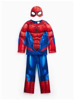 Disney Spiderman Adaptive Fancy Dress Costume 3 Piece 9-10 years