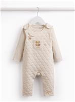 Cream Harry Potter Dungaree Set 9-12 months