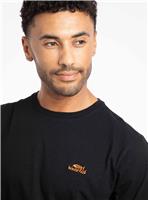 WEIRD FISH Fished Cotton Branded T Shirt Black XXXL