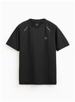 REAKTIV Black Short Sleeve Mesh Tee XXXXL