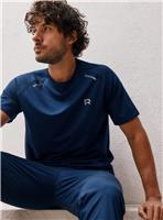 REAKTIV Navy Short Sleeve Mesh Tee M