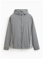 REAKTIV Grey Lightweight Active Hoodie XXXL