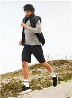 REAKTIV Black Borg Zip Through Gilet XXXL