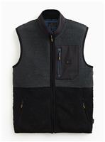 REAKTIV Black Borg Zip Through Gilet XXXXL