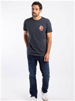 WEIRD FISH Old Speckled Fin Artist T Shirt L