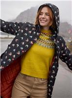 WEIRD FISH Sena Recycled Printed Waterproof Coat 12