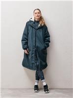 REAKTIV Dark Green Waterproof Changing Robe Parka Coat L