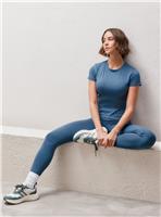 REAKTIV Blue Everyday High Waisted Full Length Core Gym Legging M