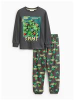Charcoal Teenage Mutant Ninja Turtles Pyjama Set 6-7 years