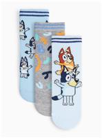 Bluey Ankle Socks 3 Pack 6-8.5