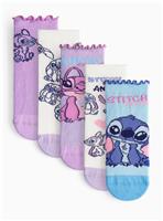 Disney Lilo & Stitch Socks 5 Pack 9-12