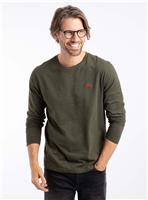 WEIRD FISH Fins Organic Cotton Branded Long Sleeve T Shirt XXXL