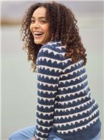 WEIRD FISH Tyla Cosy Knit Scalloped Jumper 16