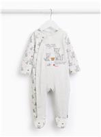 Grey Tabby McTat Print Sleepsuit Up to 3 mths