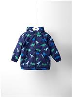 JOJO MAMAN BÉBÉ Dino Reversible Sherpa Lined Jacket 6-7 Years