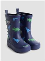 JOJO MAMAN B&Eacute;B&Eacute; Dino Print Wellie Boots 7 Infant