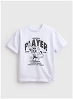 Mono Football Printed T Shirt 9 years
