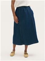 FINERY Winona Skirt Indigo 8