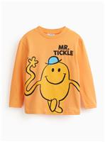 Mr Men and Little Miss Mr Tickle Character Print Long Sleeve T-Shirt 2-3 years