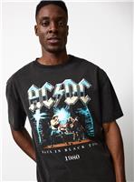 Black ACDC Tour T-Shirt XXXL