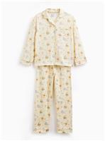 Yellow Winnie The Pooh Traditional Pyjamas 6-7 years