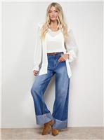OASIS Denim Turnup Straight Leg Jean 14